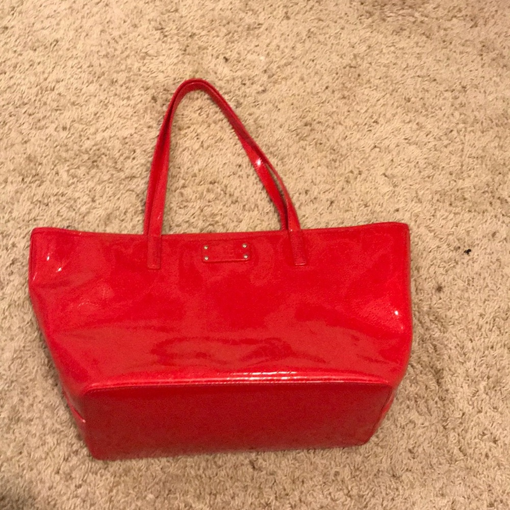 Kate Spade red hand bag